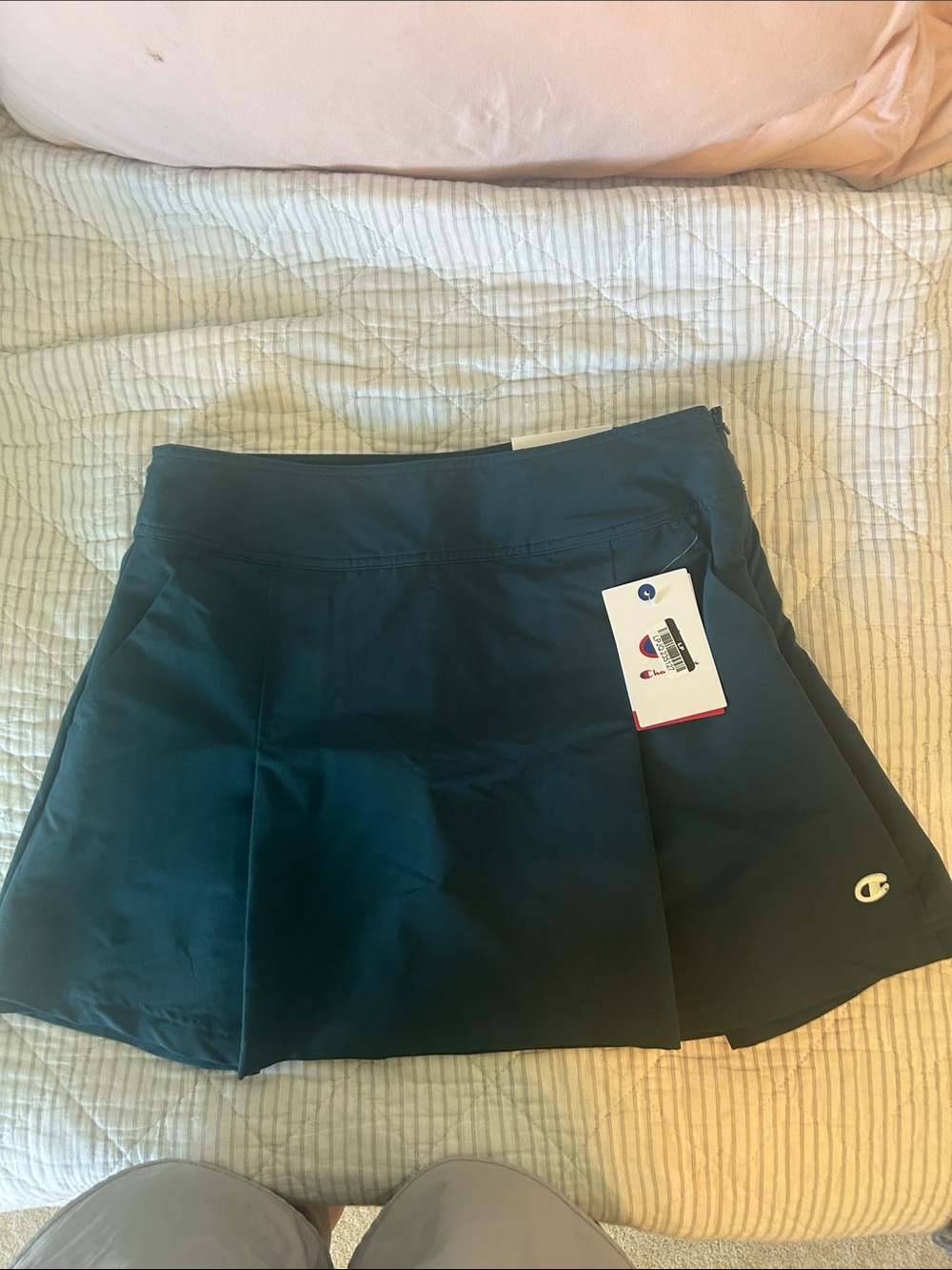 Champion Blue Athletic Skort with Logo